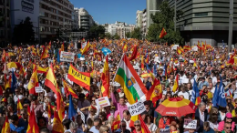 Madriddə 40 min insan Kataloniya separatçılarının əfvinə etiraz edib