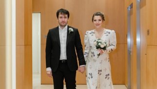 Teymur Rəcəbov Xalq artistinin nəvəsi ilə evləndi - FOTO