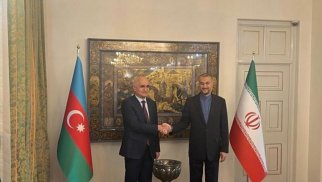 Şahin Mustafayev İran xarici işlər naziri ilə Tehranda bir araya gəldi