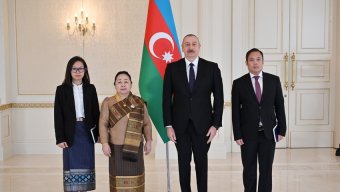 Azərbaycan Prezidenti Laosun yeni səfirinin etimadnaməsini qəbul edib