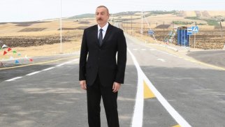 İlham Əliyev yol açılışlarında iştirak etdi - YENİLƏNİB