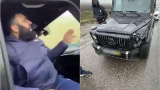 Ermənistanın məşhur futboçusu yol polisini öldürüb qaçdı - VİDEO