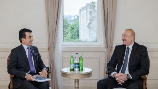 
İlham Əliyev ICESCO-nun Baş direktorunu qəbul edib