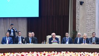 Baş nazir Bişkekdə görüşdə iştirak edib - FOTOlar