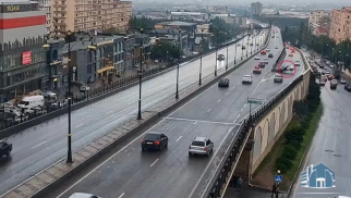 
Bakıda ölümlə nəticələnən dəhşətli qəzanın ANBAAN GÖRÜNTÜLƏRİ