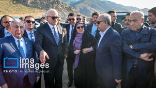 Şahin Mustafayev Araz dəhlizində - FOTO