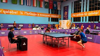 
Stolüstü tennişçilər III MDB Oyunlarını 9 medalla başa vurublar