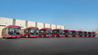 Bakıda daha bir marşrut xəttinin avtobusları yenilənir - FOTOlar