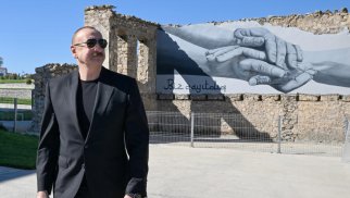 
Prezident Cəbrayıl rayonunun Horovlu kəndinin birinci mərhələsinin açılışında iştirak edib - FOTO