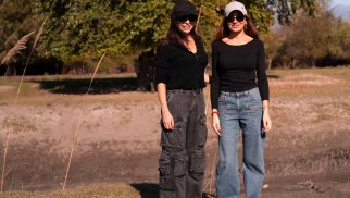 
Leyla və Arzu Əliyevalar Qaxda açılışda- FOTOlar