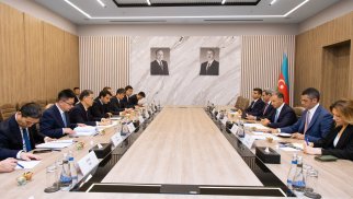 Nazir Çinin Sian şəhərinin meri ilə görüşdü - FOTO