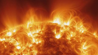 Günəşdə güclü partlayış baş verdi