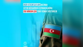 
Bu il onlara 206 mindən çox tibbi xidmət göstərilib