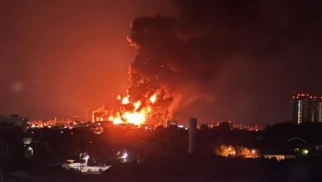 
Rusiyanın ən böyük neft emalı zavodlarından biri vuruldu