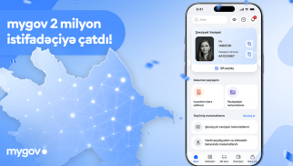 
“mygov”dan istifadə edən vətəndaşların sayı 2 milyonu ötüb