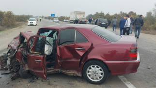 
İmişlidə zəncirvari qəza - Xəsarət alanlar var - FOTO