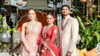 
Dünya bu toydan danışır - Məşhurlar axın etdi - FOTO